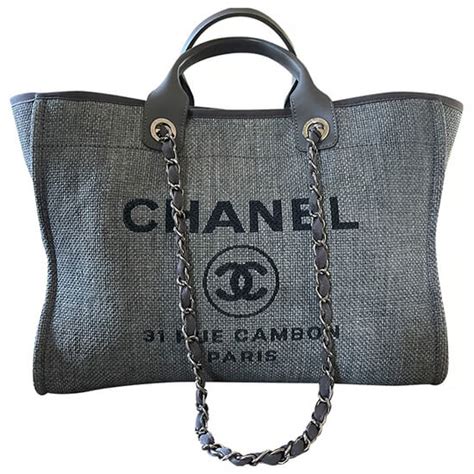 fashionphile chanel deauville|Chanel deauville tote dupe.